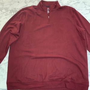 Mens quarter zip sweatshirt